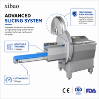 Machine à découper la viande automatique commerciale, hachoir à viande en acier inoxydable, équipement de transformation de la viande pour la production alimentaire