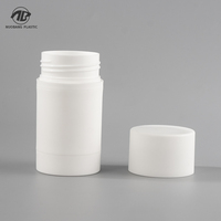 Tubes de déodorant de 50 ml, flacons vides pour bâtonnets, emballages en plastique à mécanisme rotatif pour bâtonnets de crème solaire, vente en gros