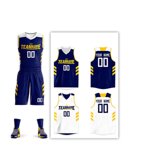 Topkwaliteit Aangepaste Volwassen Basketbalshirt Professionele Custom Basketbal Uniform - Product Image 3