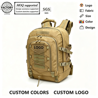 Sac à dos tactique en polyester 600D de 35 L, durable, pour camping et randonnée en extérieur, antivol, imperméable, personnalisable, directement de l'usine OEM&ODM