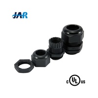 JAR IP68 Ignifuge Cordon Grip V0 Résistant aux UV Noir Gris Nylon Presse-étoupe