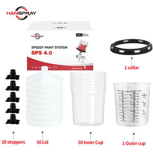 600 מ "ל צבע חד פעמי תרסיס אקדח עבור אוטומטי colour de pintura - Product Image 5