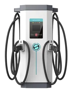 High quality 60kW level 3 ev charging stations CCS EV Charger electric vehicle charging equipment with 2 plugs