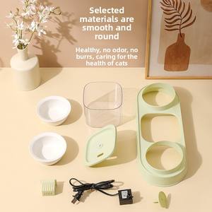 Automático Eco-Friendly Universal Estilo Gato Cão Dispensador De Água Viva Tigela De Circulação De Água Nova Carga Plástico <span class=keywords><strong>Pet</strong></span> Tigelas Alimentadores - Product Image 1