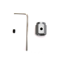 Capuchons de tige de valve de pneu, 2 pièces, avec vis de verrouillage et clé hexagonale