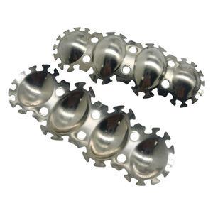Joint de tasse en acier inoxydable YYL003 82mm, pièce estampée en métal, composant de matériel pour dispositif médical, service de poinçonnage OEM - Product Image 4