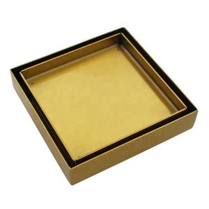 Nouvelle conception de couvercles de drain en acier inoxydable 304/316, drain de tranchée avec insert de carrelage, grille <span class=keywords><strong>invisible</strong></span> - Product Image 1