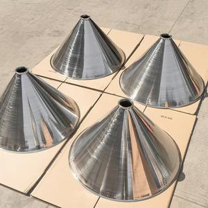 Pó sanitário do produto comestível e líquido aço inoxidável cônico alimentação funil Hopper - Product Image 2