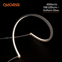 Bande LED carrée 24V 12*12 168 LED/m IP68 3000-6500K 360° flexible 5m/rouleau OEM/ODM Éclairage résidentiel CE/CB/RoHS USB
