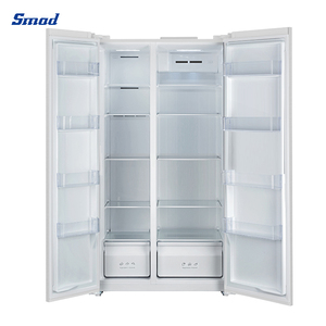 Best Selling 15.6 Cuft 110V/60Hz White PCM Finishing No Frost Side-By-Side Door Freezer <b>Refrigerator</b> Plastic Home Use - Product Image 4