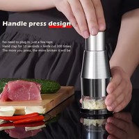 Broyeur d'ail manuel Pressage Hachoir à aliments à main Trancheuse Dicer Mixer Cuisine Trancheuse à légumes Eplucheur Outils pour la cuisine