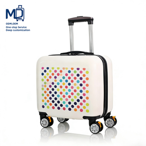 Fabricant de valises PC de luxe, personnalisable avec serrure intégrée et 4 roues pivotantes à 360 degrés pour les voyages et l'école, unisexe - Product Image 1