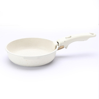 Ustensiles de cuisine 20cm moulage sous pression en aluminium antiadhésif poêle à frire cuisine ménage poêle à frire vente en gros