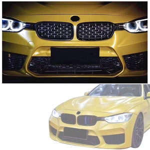 RUNZE New High Quality <b>Car</b> Front Bumper for 2011-2018 for 3 Series F30 M5 Style Tow <b>Hook</b> Screw-On Retrofit/Upgrade PP Material - Product Image 5