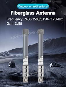 Настраиваемые наружные всенаправленные антенны 3dBi, 5dBi для WiFi 6, WiFi 6E и WiFi 7 с вертикальной поляризацией - Product Image 4