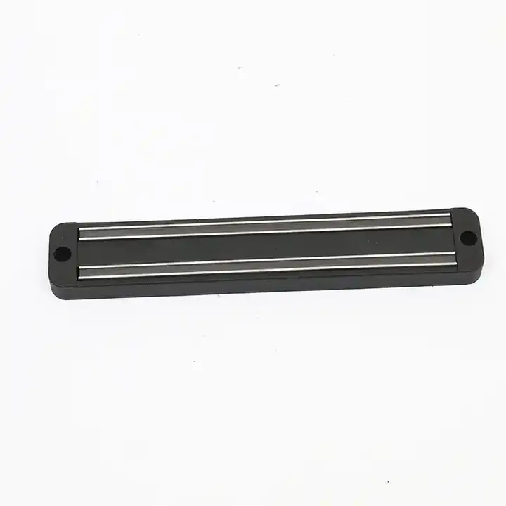 Easy installation plastic magnetic knife holder bar magnet tool holder for wall