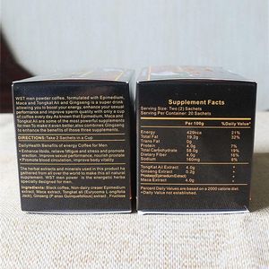 Café Instantâneo Energético com Cafeína para Homens, com <span class=keywords><strong>Maca</strong></span> Preta e Sabor Neutro em Caixa - Product Image 4