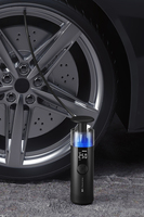 Gonfleur de pneus électrique portable sans fil Pompe à air numérique à double écran pour gonfler les pneus de voiture Compresseur d'air de voiture