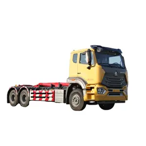 SINOTRUK 20T 후크 리프트 쓰레기 트럭 시립 고형 폐기물 및 건설 폐기물 운송 트럭