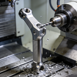 Usinage CNC personnalisé non standard de pièces de moto, prototypage rapide, fraisage, tournage et perçage de composants métalliques - Product Image 1