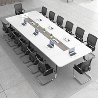 Mobilier de bureau Ensemble de bureau Table de bureau pour salle de conférence Table de réunion Tables de conférence modernes