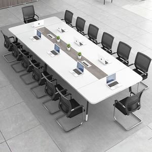 Mobilier de bureau Ensemble de bureau <span class=keywords><strong>Table</strong></span> de bureau pour salle de conférence <span class=keywords><strong>Table</strong></span> de réunion Tables de conférence modernes - Product Image 2