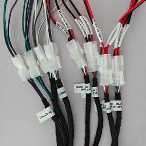 Otomotiv Güç Kablo Demeti Özelleştirilmiş İletişim Düşük Voltajlı PTFE PBT İzolasyonlu IP66 Dereceli - Product Image 3