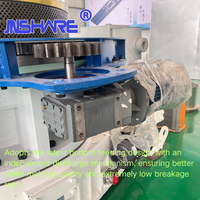 Machine à granulés de bois biomasse modèle 850 avec matrice annulaire pour ligne de production de granulés de combustible biomasse
