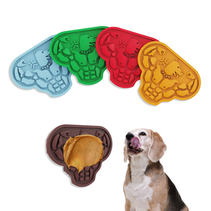 KINYU eco impermeabile IPx6 Design personalizzato egitto dio della morte calmante burro di arachidi <span class=keywords><strong>Super</strong></span> aspirazione Silicone lento alimentazione cane - Product Image 1