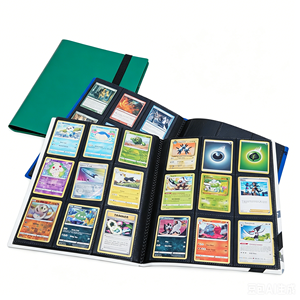 Porte-documents couleur personnalisée, porte-cartes PP, classeur 7 pouces sans fermeture, design moderne pour cartes de collection - Product Image 2