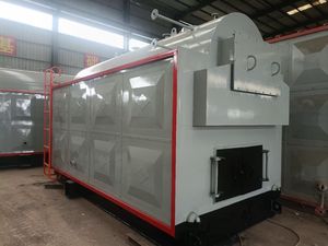 Caldaia a Vapore Industriale Orizzontale DZH a Tubi d'Acqua, Combustibile a Biomassa, Bassa Pressione, Capacità 1-6 Tonnellate/ora, Risparmio Energetico per la Lavorazione del Riso - Product Image 4