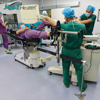 Cadre de traction orthopédique sur pied en acier inoxydable pour table d'opération, réduction des fractures des membres inférieurs et imagerie C-Arm