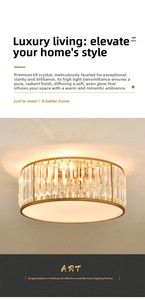 Lustres modernes en gros, luminaires suspendus, lustres en cristal de luxe avec LED pour salle à manger et salon - Product Image 4