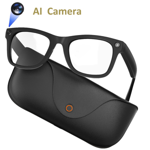 Occhiali Smart AI Metas di Alta Qualità con Riconoscimento Vocale, Traduzione Intelligente, Connessione WiFi, Fotocamera da 13MP, Chiamate Telefoniche e Scatola di Ricarica - Product Image 1