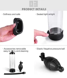 効果的なペニスポンプ拡大真空ディックエクステンダー男性大人のおもちゃ増加長さ拡大男性列車エロ大人のセクシーな製品 - Product Image 6