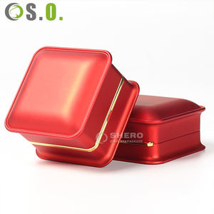 Exquisitas Cajas de Piel Sintética Personalizadas de Lujo para Collares, Pulseras, Anillos y Pendientes, Caja de Joyería con Luz LED - Product Image 5