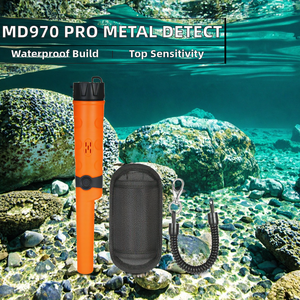 NUOVO Rilevatore di Metalli Upinttor MD970 <span class=keywords><strong>Pro</strong></span> GP-<span class=keywords><strong>pointer</strong></span> con Allarme Statico, Braccialetto Impermeabile 10m, Schermo da 8 Pollici - Product Image 2