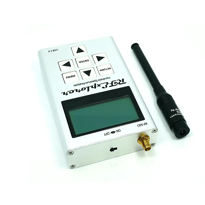Osciloscopio Scopemeter RF Explorerハンドヘルドデジタルスペクトラムアナライザーアナライザー2.4Gポケット