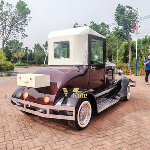 Vehículo Eléctrico de Estilo Vintage de Fábrica, 2 Plazas, Personalizado, Retro, para Turismo - Product Image 4