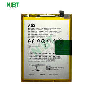 Nibt แบตเตอรี่สำรองแบบชาร์จไฟได้ความจุสูง <span class=keywords><strong>BLP673</strong></span> 16.28Wh 4.4V 4230mAh สำหรับ A5 OPPO/A3S/A5S - Product Image 1