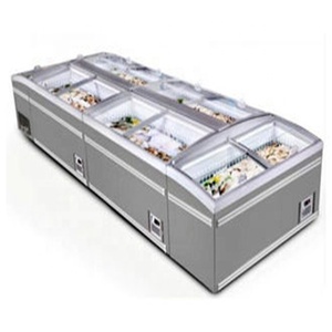 Congelador combinado comercial de la isla Equipo de refrigeración Supermercado Island Display Chect <span class=keywords><strong>Frezzer</strong></span> para alimentos Fozen - Product Image 1