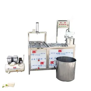 Fish Tofu Processing Line Industrial Soy Milk Maker Easy Operation Best Quality Soy Milk Cooking Machine