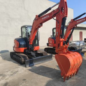 Kubota มือสอง U55-4รถขุดขนาดเล็กญี่ปุ่นต้นกำเนิด | เหมาะสำหรับการก่อสร้างการเกษตรและภูมิทัศน์ - Product Image 1
