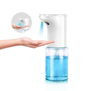 Tốt nhất bán bơm lại giặt bọt <span class=keywords><strong>Dispenser</strong></span> 300ml nhựa touchless chuyển đổi quay Pin hoạt động tự động xà phòng <span class=keywords><strong>Dispenser</strong></span> - Product Image 1