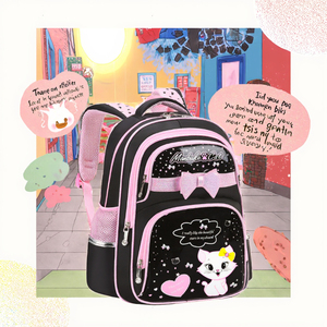 <span class=keywords><strong>2025</strong></span> nóng Bán dây kéo không thấm nước thời trang phim hoạt hình mô hình mẫu giáo trường tiểu học trẻ em nhỏ unisex Nylon ngày ba lô - Product Image 3