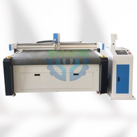 Machine de découpe CNC à couteau vibrant pour carton et cuir de sièges de voiture
