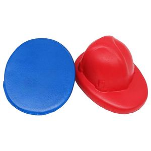 Custom Logo Printed Custom Colors PU Foam Toy Small Helmet Shape Stress <b>Ball</b> for 5 to 7 Years - Product Image 1