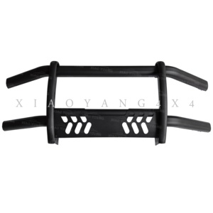 Accesorios de acero negro 4X4, rejilla de recogida, barra de Toro, barra de empuje para Hilux Revo <span class=keywords><strong>Vigo</strong></span> Ranger Triton - Product Image 1