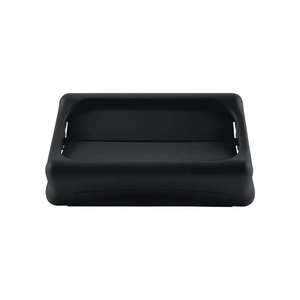 Rubbermaid Tapa Polietileno Negro W297xD521 mm traje. Para residuos reciclables. Tapa abatible de 60/87 L - Product Image 2