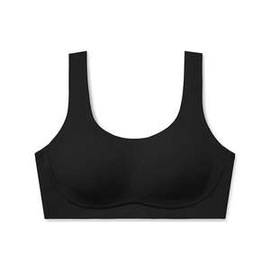 Nuevo sujetador sexy con cuello en U para mujer, inalámbrico, con doble relleno, <span class=keywords><strong>copa</strong></span> 2, push-up, para busto <span class=keywords><strong>grande</strong></span>, tipo camiseta, <span class=keywords><strong>copa</strong></span> completa - Product Image 6
